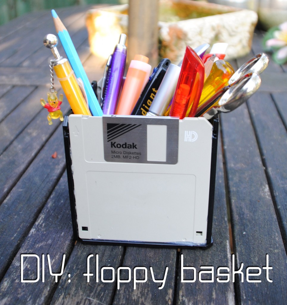 DIY Floppy basket